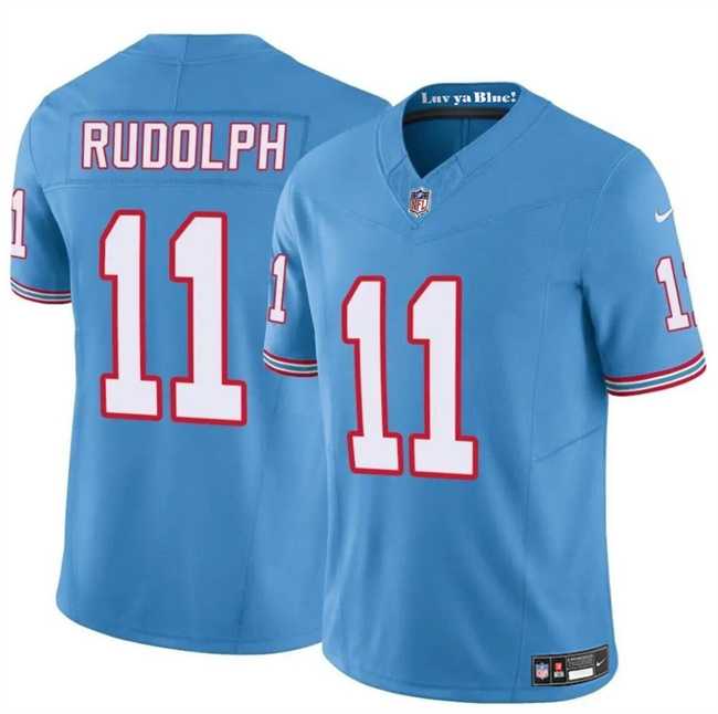 Men & Women & Youth Tennessee Titans #11 Mason Rudolph Blue 2024 F.U.S.E. Throwback Vapor Limited Football Stitched Jersey,We sell and wholesale Men & Women & Youth Tennessee Titans #11 Mason Rudolph Blue 2024 F.U.S.E. Throwback Vapor Limited Football Stitched Jersey on line form chian!